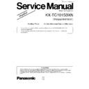 kx-tc1015bxn service manual / changes