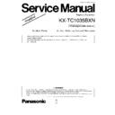 kx-tc1035bxn service manual / changes