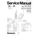 kx-tc170-b, kx-tc170w service manual