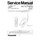 kx-tc1700cb simplified service manual