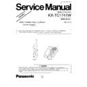 kx-tc1741w simplified service manual