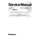 kx-tc423ru-b simplified service manual
