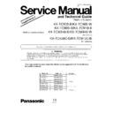 Panasonic KX-TC900-B (serv.man2) Service Manual / Supplement