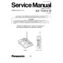 kx-tc914-b simplified service manual