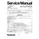 kx-tc917hs-b service manual / supplement