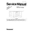 Panasonic KX-TCA175RU (serv.man3) Service Manual / Supplement