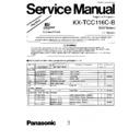 kx-tcc116c-b simplified service manual
