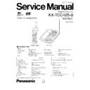 kx-tcc425-b service manual