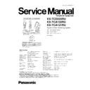 kx-tcd225ru, kx-tca122ru, kx-tca121ru service manual