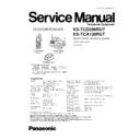 Panasonic KX-TCD296RUT, KX-TCA128RUT Service Manual