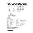 Panasonic KX-TCD305RU, KX-TCD307RU, KX-TCA130RU Service Manual