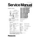 Panasonic KX-TCD410RUM, KX-TCD410RUS, KX-TCD412RUM, KX-TCD412RUS, KX-A141RUM, KX-A141RUS, KX-A142RUM, KX-A142RUS Service Manual