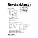 Panasonic KX-TCD410RUT, KX-A141RUT, KX-TCD412RUT, KX-A142RUT Service Manual