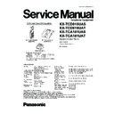 kx-tcd816uas, kx-tcd816uat, kx-tca181uas, kx-tca181uat service manual