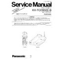 kx-tcd950e-b simplified service manual