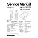 kx-tcd951gb, kx-tcd955gc service manual