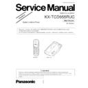 Panasonic KX-TCD955RUC Simplified Service Manual