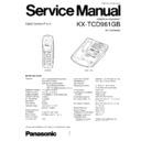 Panasonic KX-TCD961GB Service Manual