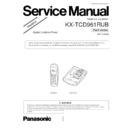 Panasonic KX-TCD961RUB Simplified Service Manual