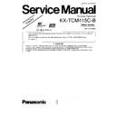 Panasonic KX-TCM415C-B Simplified Service Manual