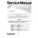 Panasonic KX-TCM418-B (serv.man3) Service Manual / Supplement