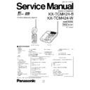 kx-tcm424-b, kx-tcm424-w service manual