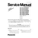 Panasonic KX-TG1075RUB, KX-TG1075RUJ, KX-TG1075RUW, KX-TGA107RUB, KX-TGA107RUJ, KX-TGA107RUW (serv.man2) Service Manual / Supplement