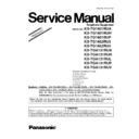 Panasonic KX-TG1401RUA, KX-TG1401RUH, KX-TG1401RUP, KX-TG1402RU3, KX-TG1402RU4, KX-TGA131RUA, KX-TGA131RUH, KX-TGA131RUL, KX-TGA131RUP, KX-TGA131RUV Service Manual / Supplement
