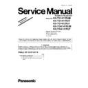 Panasonic KX-TG1411RUM, KX-TG1411RUT, KX-TG1412RU1, KX-TGA141RUM, KX-TGA141RUT (serv.man3) Service Manual Supplement