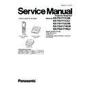 Panasonic KX-TG1711CAB, KX-TG1711CAJ, KX-TG1712CAB, KX-TGA171RUB, KX-TGA171RUJ Service Manual