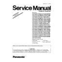 Panasonic KX-TG2511UAM, KX-TG2511UAN, KX-TG2511UAS, KX-TG2511UAT, KX-TG2512UAM, KX-TG2512UAT Service Manual / Supplement