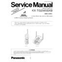 Panasonic KX-TG2565BXB Simplified Service Manual
