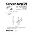 Panasonic KX-TG2575BXS Simplified Service Manual