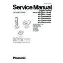 Panasonic KX-TG5511CAB, KX-TG5511CAJ, KX-TGA550RUB, KX-TGA550RUJ, KX-TGA551RUB, KX-TGA551RUJ (serv.man2) Service Manual
