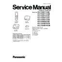Panasonic KX-TG6811CAB, KX-TG6811CAM, KX-TG6812CAB, KX-TG6821CAB, KX-TG6821CAM, KX-TG6822CAB, KX-TGA681RUB, KX-TGA681RUM Service Manual