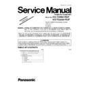 Panasonic KX-TG6821RUF, KX-TGA681RUF Service Manual / Supplement