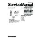 Panasonic KX-TG7341CAM, KX-TG7341CAT, KX-TGA731RUM, KX-TGA731RUT, KX-TGA731RUC, KX-TGA731RUS Service Manual