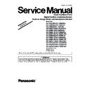 Panasonic KX-TG8061RU, KX-TG8051RU, KX-TG8052RU, KX-TGA806RU Service Manual / Supplement