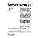 Panasonic KX-TG8551CAB, KX-TG8551RUB, KX-TG8551RUW, KX-TG8552RUB, KX-TG8561CAB, KX-TG8561RUB, KX-TG8561RUR, KX-TG8562RUW Service Manual / Supplement