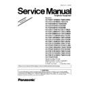 Panasonic KX-TGA671RUB, KX-TGA671RUS, KX-TG8151RUB, KX-TG8151UAB, KX-TG8151CAB, KX-TG8161RUB, KX-TG8161UAB, KX-TG8161CAB, KX-TGA815RUB Service Manual / Supplement