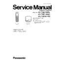Panasonic KX-TGE110RU, KX-TGE110UC, KX-TGEA11RU Service Manual