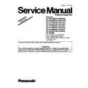 kx-tgf310ru, kx-tgf320ru service manual / supplement