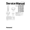 Panasonic KX-TGJ310RU, KX-TGJ312RU, KX-TGJ320RU, KX-TGJ322RU, KX-TGJA30RU Service Manual