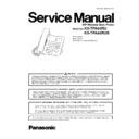 Panasonic KX-TPA65RU, KX-TPA65RUB Service Manual