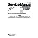 Panasonic KX-TS2350RU, KX-TS2350UA, KX-TS500LX1 Service Manual / Supplement