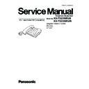 kx-ts2356rub, kx-ts2356ruw service manual