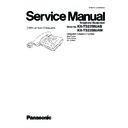 kx-ts2358uab, kx-ts2358uaw (serv.man3) service manual