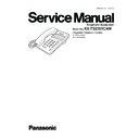 Panasonic KX-TS2361CAW Service Manual