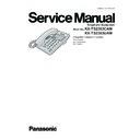 Panasonic KX-TS2363CAW, KX-TS2363UAW Service Manual