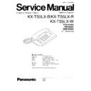 Panasonic KX-TS5LX-B, KX-TS5LX-R, KX-TS5LX-W Service Manual